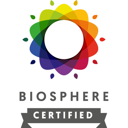 Biosphere certified